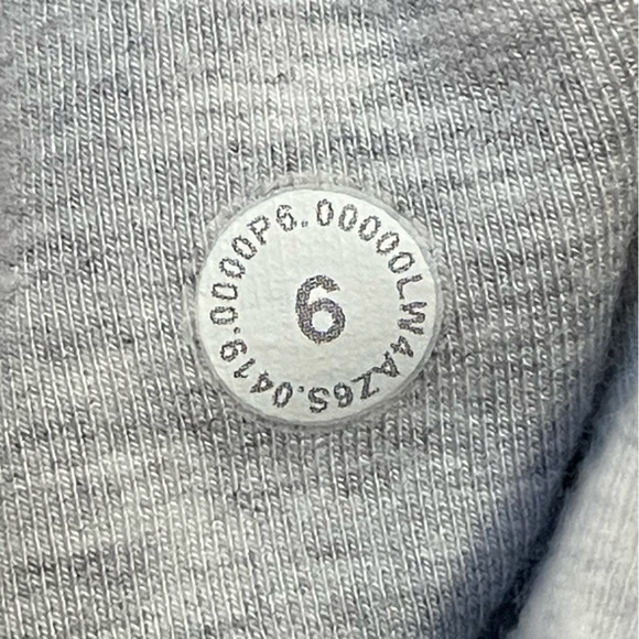 Lululemon Coast Easy Wrap Heathered Core Ultra Light Grey size 6 - Picture 11 of 16